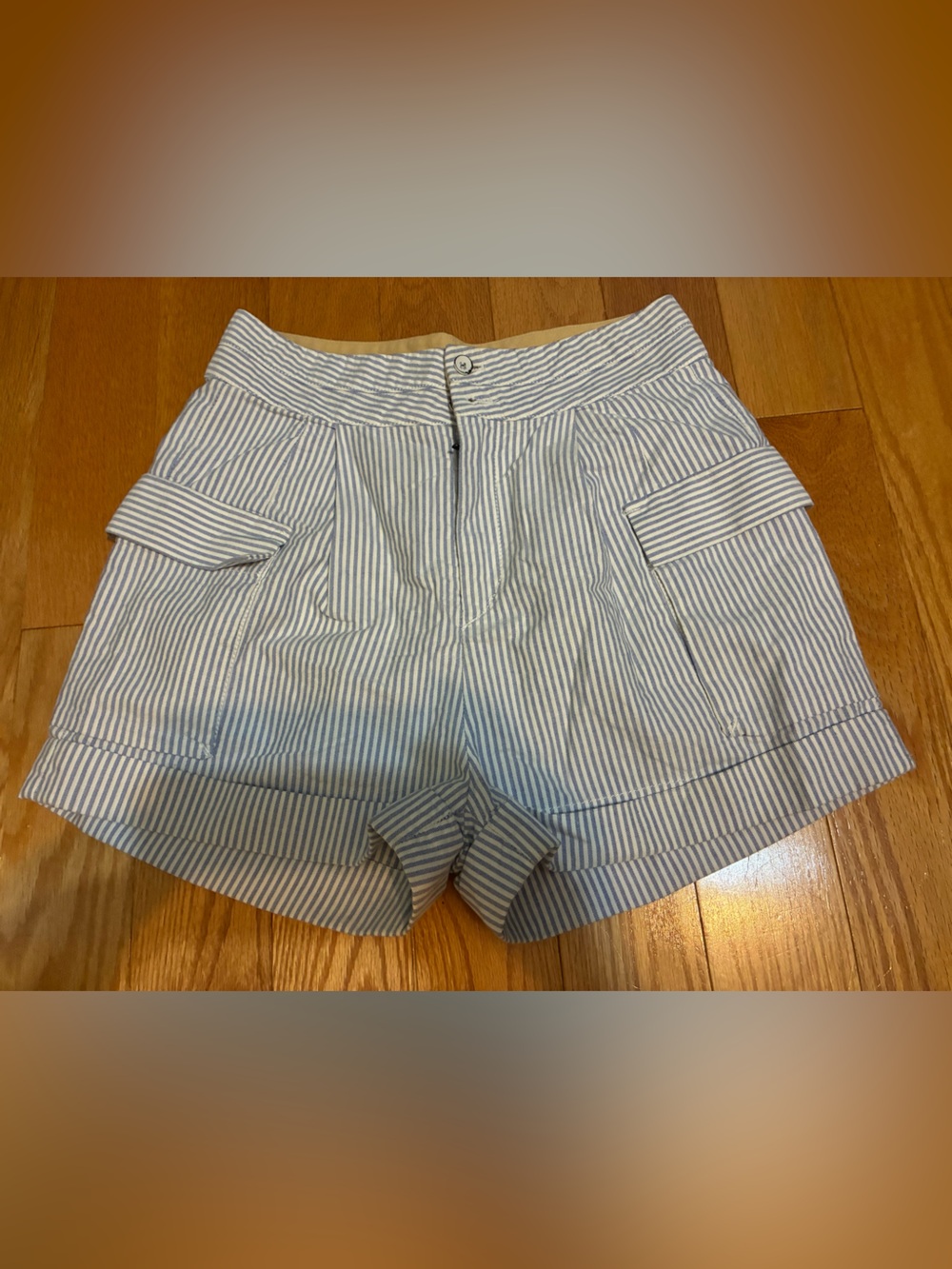 Rag & Bone size 0 seersucker shorts
